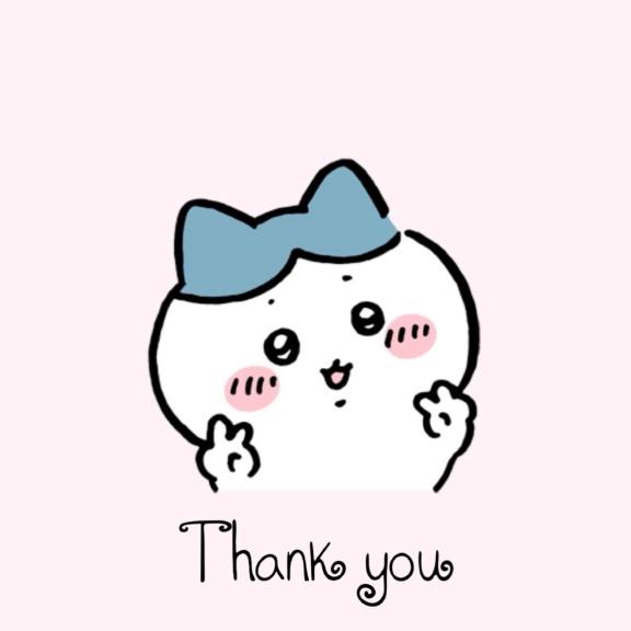 💌お礼💌